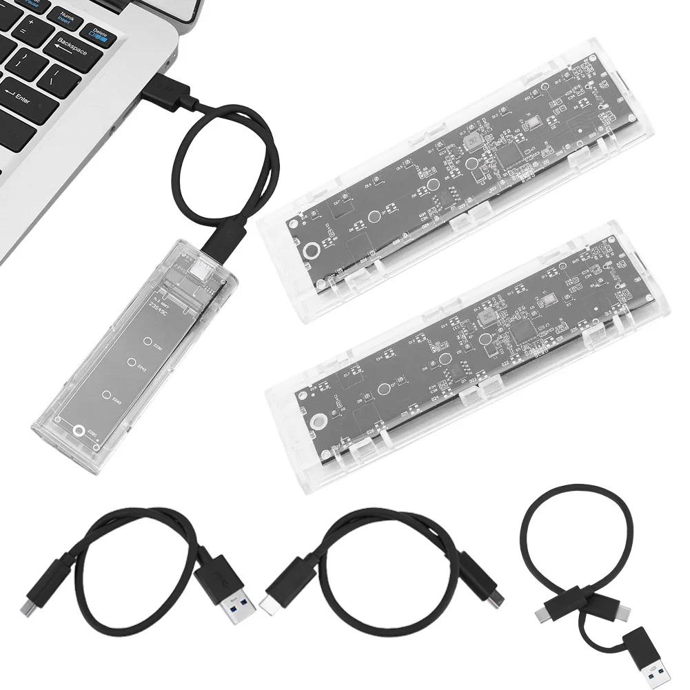 M.2 NGFF SATA Ŭ SSD ̽, USB 3.1 C Ÿ, 10Gbps SSD ϵ ̺ ̽, B Ű, B + M Ű, 22230 2242 2260 2280mm SSD  